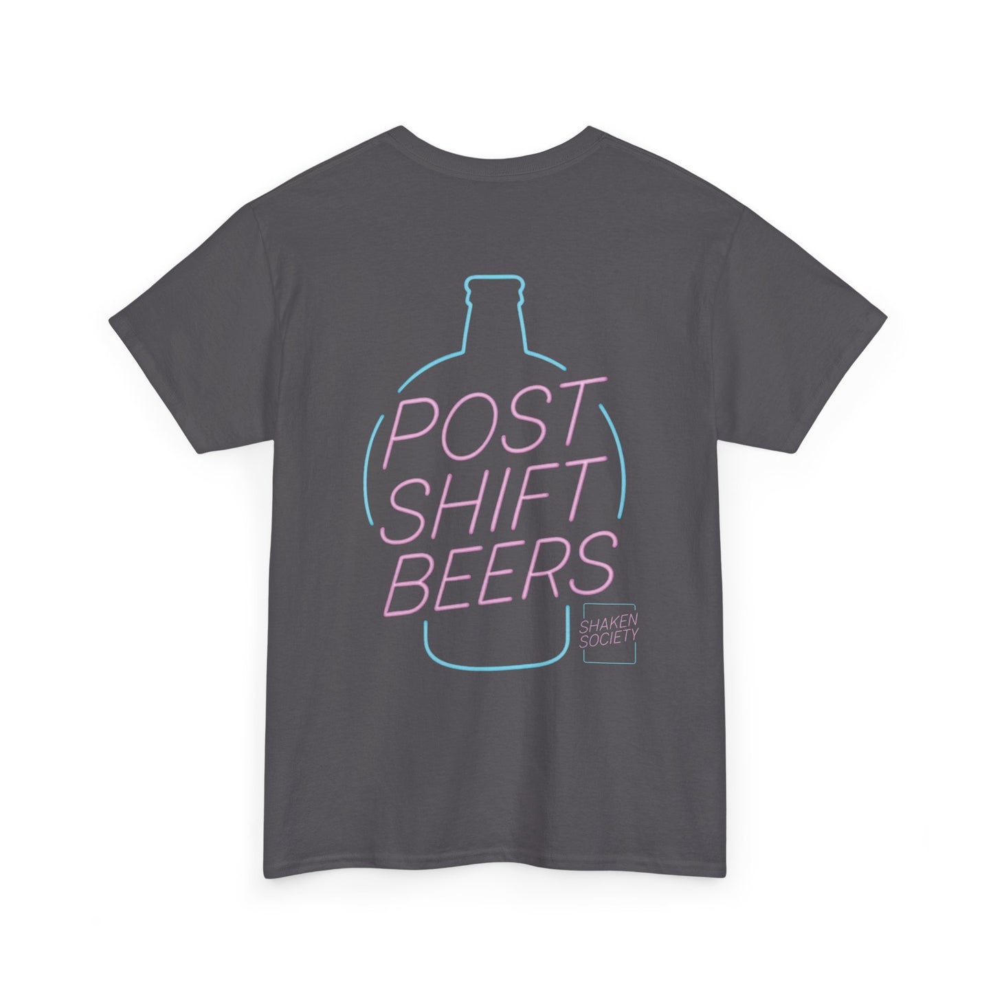 Post Shift Beers Heavy Cotton T-Shirt