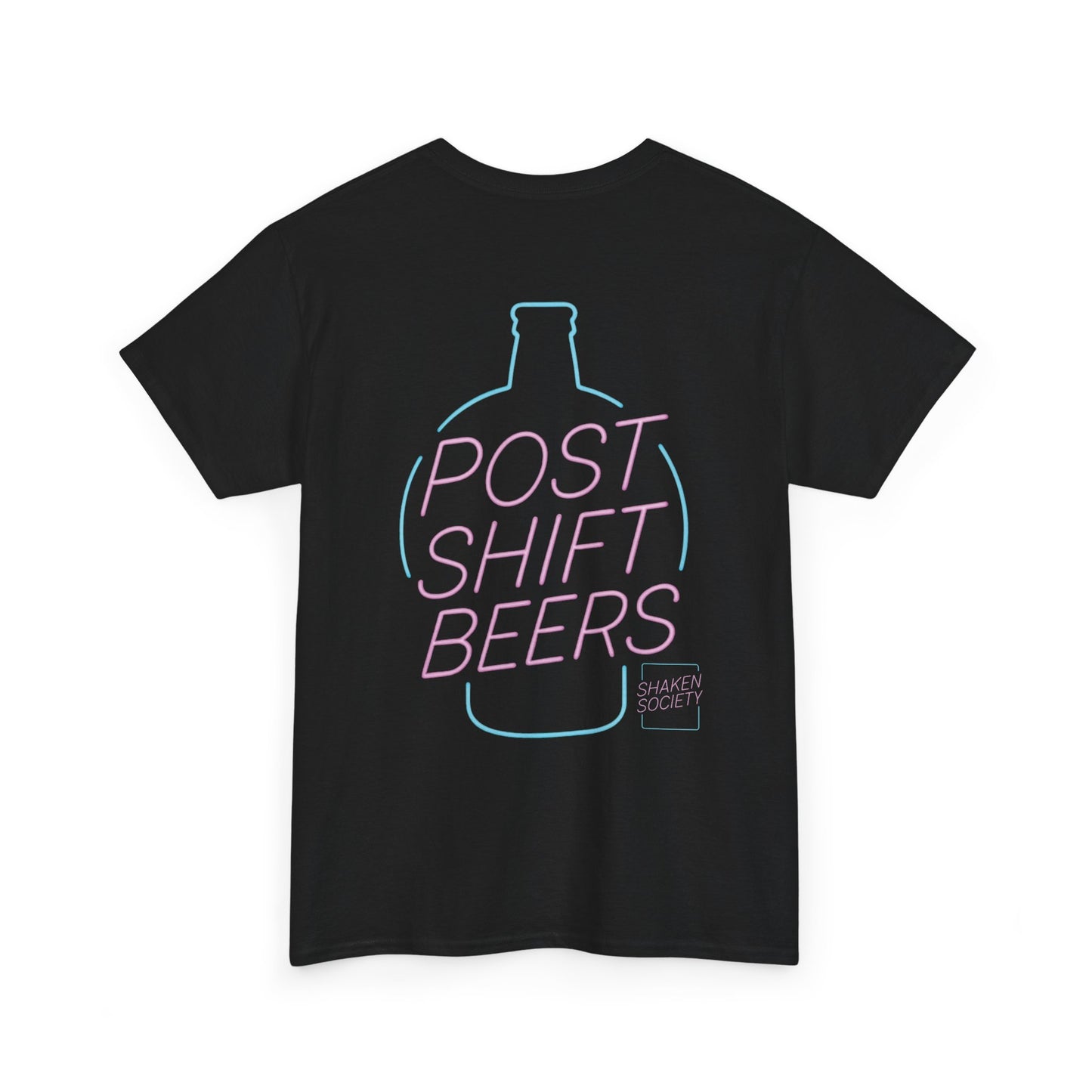 Post Shift Beers Heavy Cotton T-Shirt