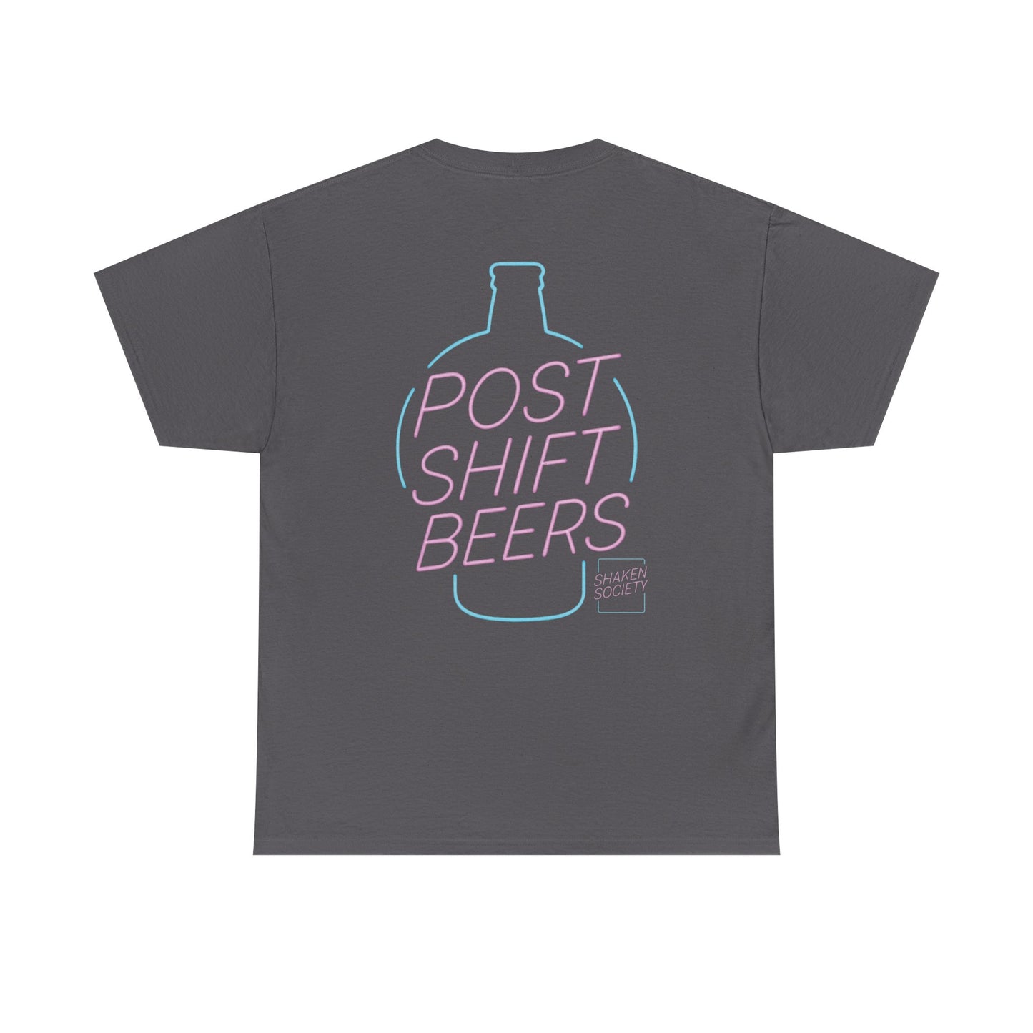 Post Shift Beers Heavy Cotton T-Shirt